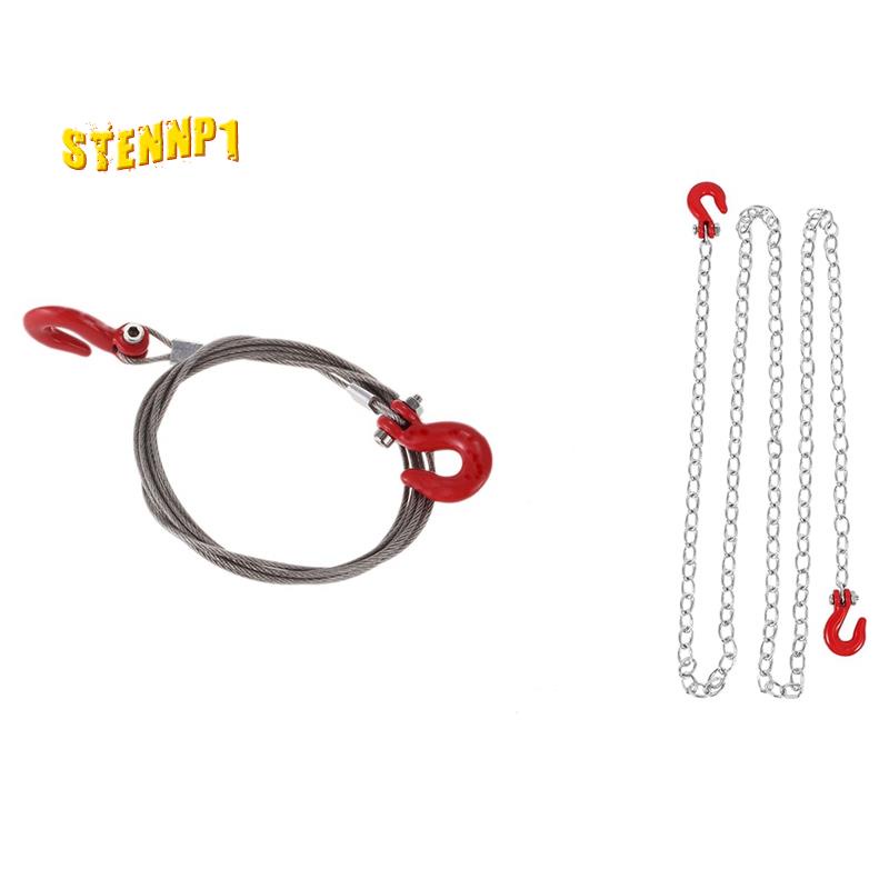 Dây Xích Kéo Xe Địa Hình Điều Khiển Từ Xa Kèm 1 Móc Bằng Thép 1 / 10