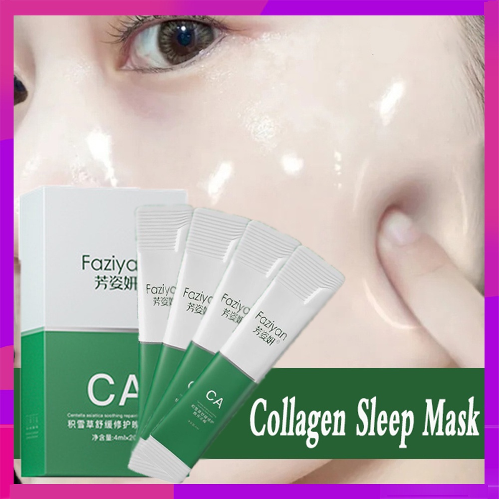 Mặt Nạ Ngủ Collagen Dưỡng Ẩm Làm Trắng Và Săn Chắc Da