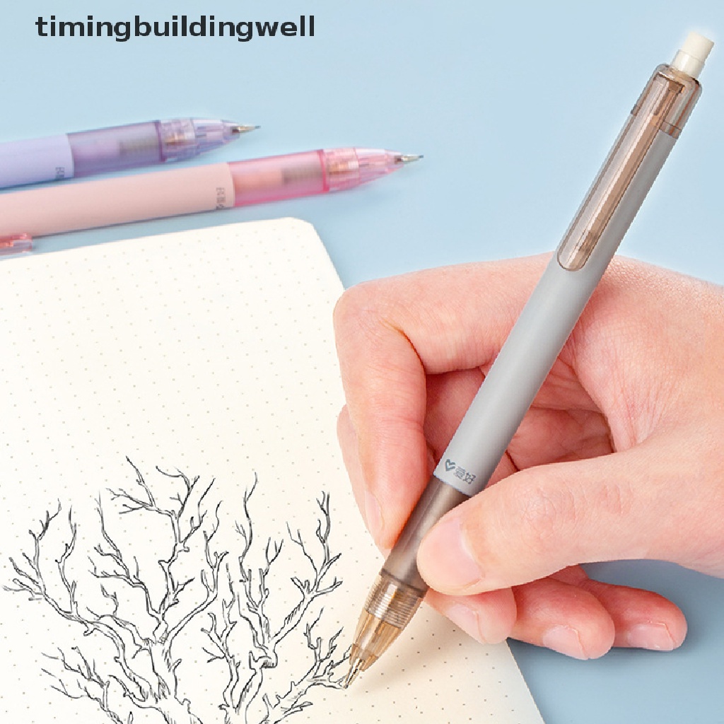 Twvn Bút Chì Bấm Tự Động Màu Trơn Dễ Thương Cho Học Sinh / Văn Phòng