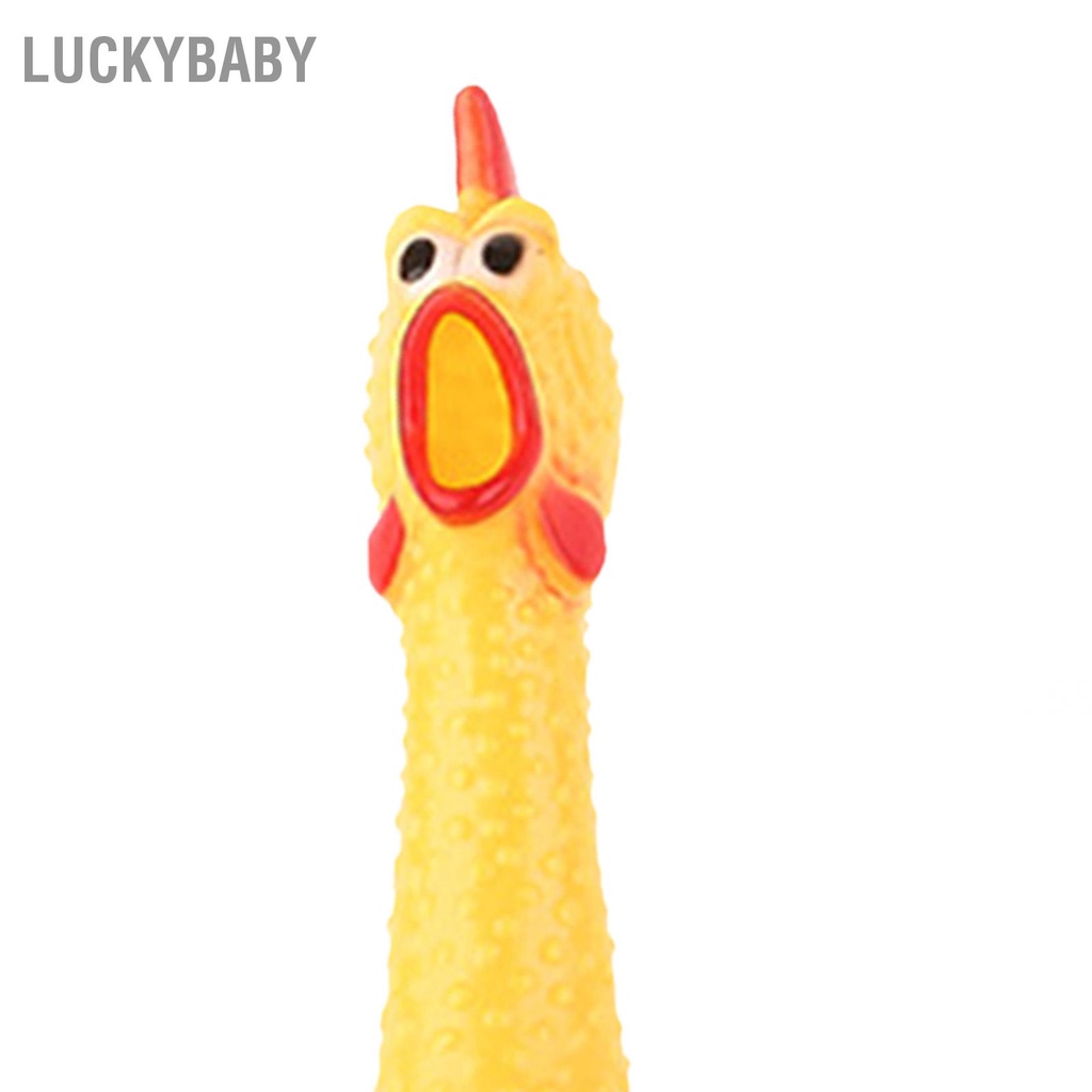 LUCKYBABY La Hét Gà Đồ Chơi Cho Chó Màu Vàng Giảm Stress Ngộ Nghĩnh An Toàn Squaking Người Lớn Trẻ Em