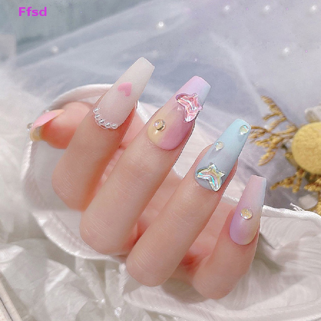 Set 20 Hạt Đá 3D Lấp Lánh Trang Trí Móng Tay Nghệ Thuật