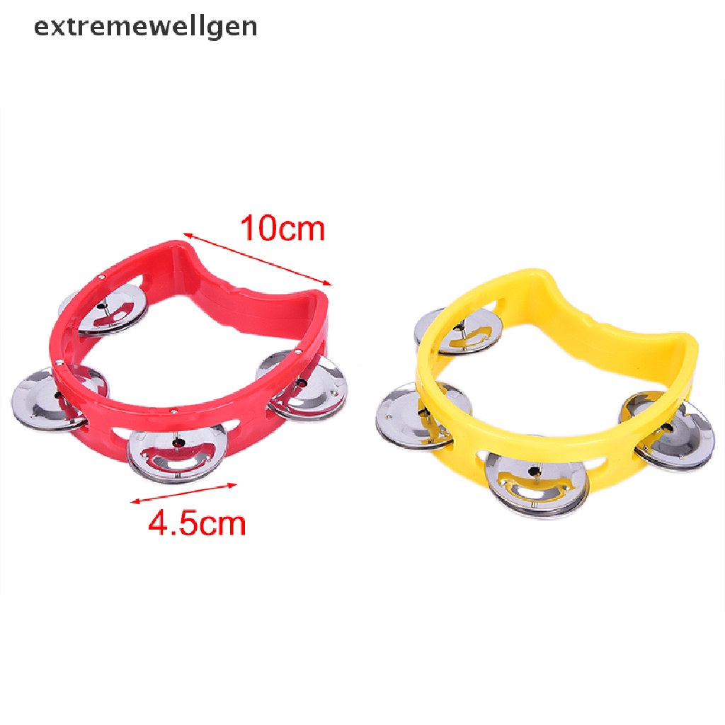 Trống Lục Lạc Cầm Tay Bằng Nhựa Và Kim Loại Dành Cho Trẻ Em Phụ Kiện Chuyên Dụng Dành Cho Llff