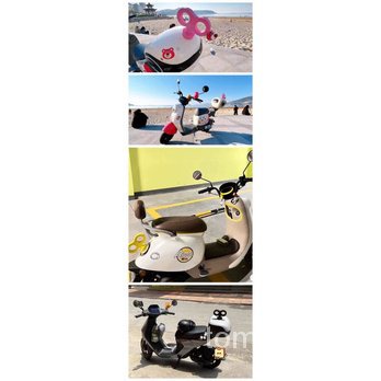Sticker Dán Trang Trí Xe Hơi Chạy Pin Nhiều Màu Sắc Phong Cách Mới