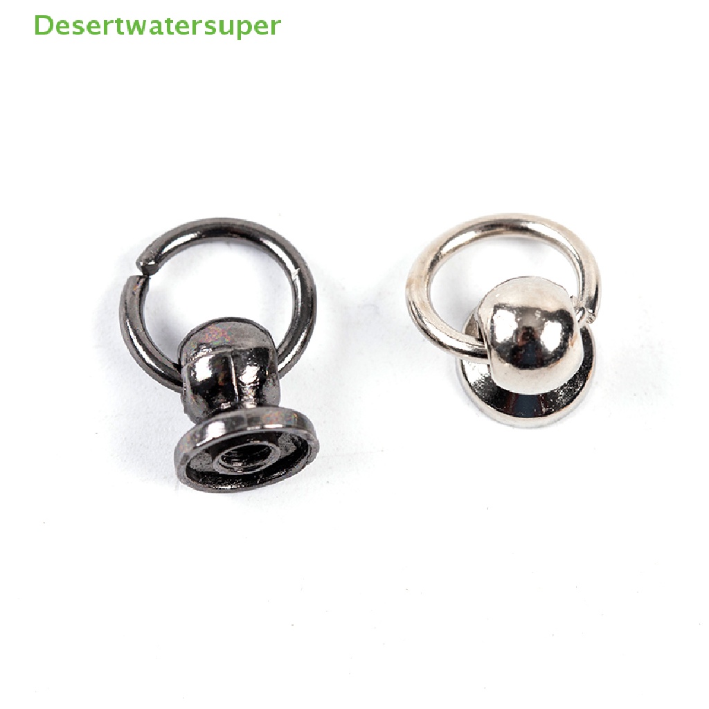 Set 10 Đinh Tán Kim Loại Hình Chữ O 8mm Làm Đồ Thủ Công / Điện Thoại