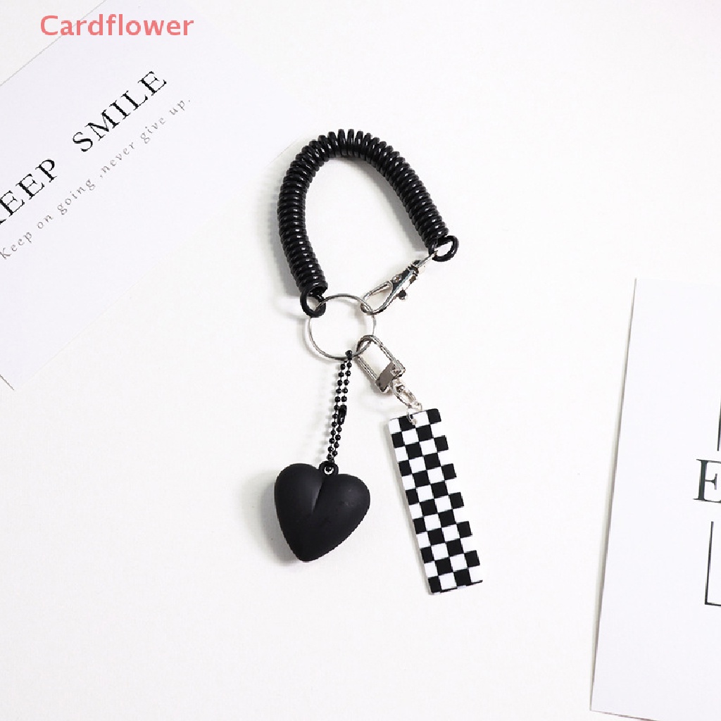 Móc Chìa Khóa Bằng Acrylic Chống Thất Lạc Hình Bảng Đánh Dấu Dễ Thương Mới