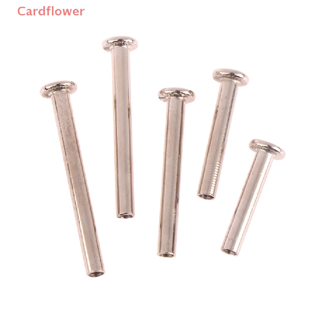 Bộ 2 Ốc Vít Bánh Xe Bằng Thép Không Gỉ Cho Vali Hành Lý Mới