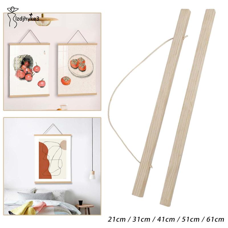 Khung Ảnh Gỗ Treo Tường Trang Trí DIY 50cm lzdjhyke3