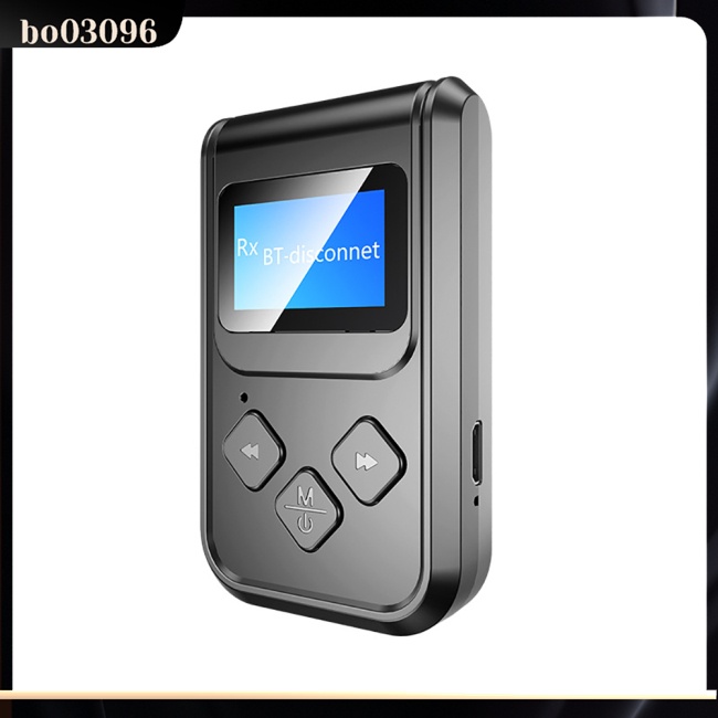 Bộ Thu Phát Bluetooth Bot15 Có Màn Hình Lcd 2 Trong 1 Jack Cắm 3.5mm Cho Xe Hơi
