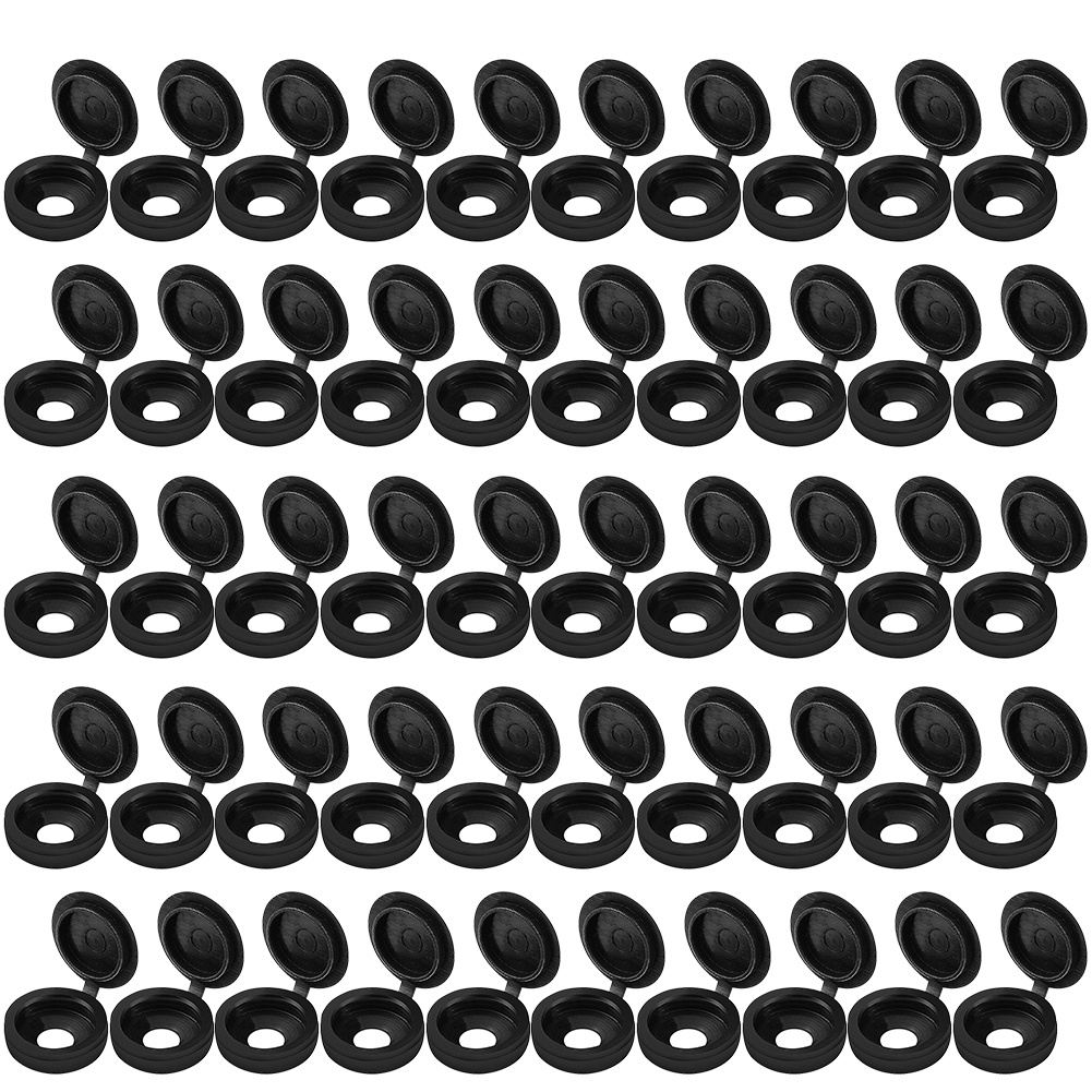 Set 50 Kẹp Nhựa Màu Đen 4mm Chuyên Dụng Cho Xe Hơi