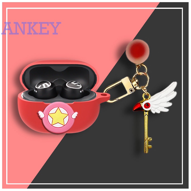 SoundPEATS Free2 Classic Case Protective Cute Cartoon Cover Bluetooth Earphone Shell Accessories TWS Headphone Portable