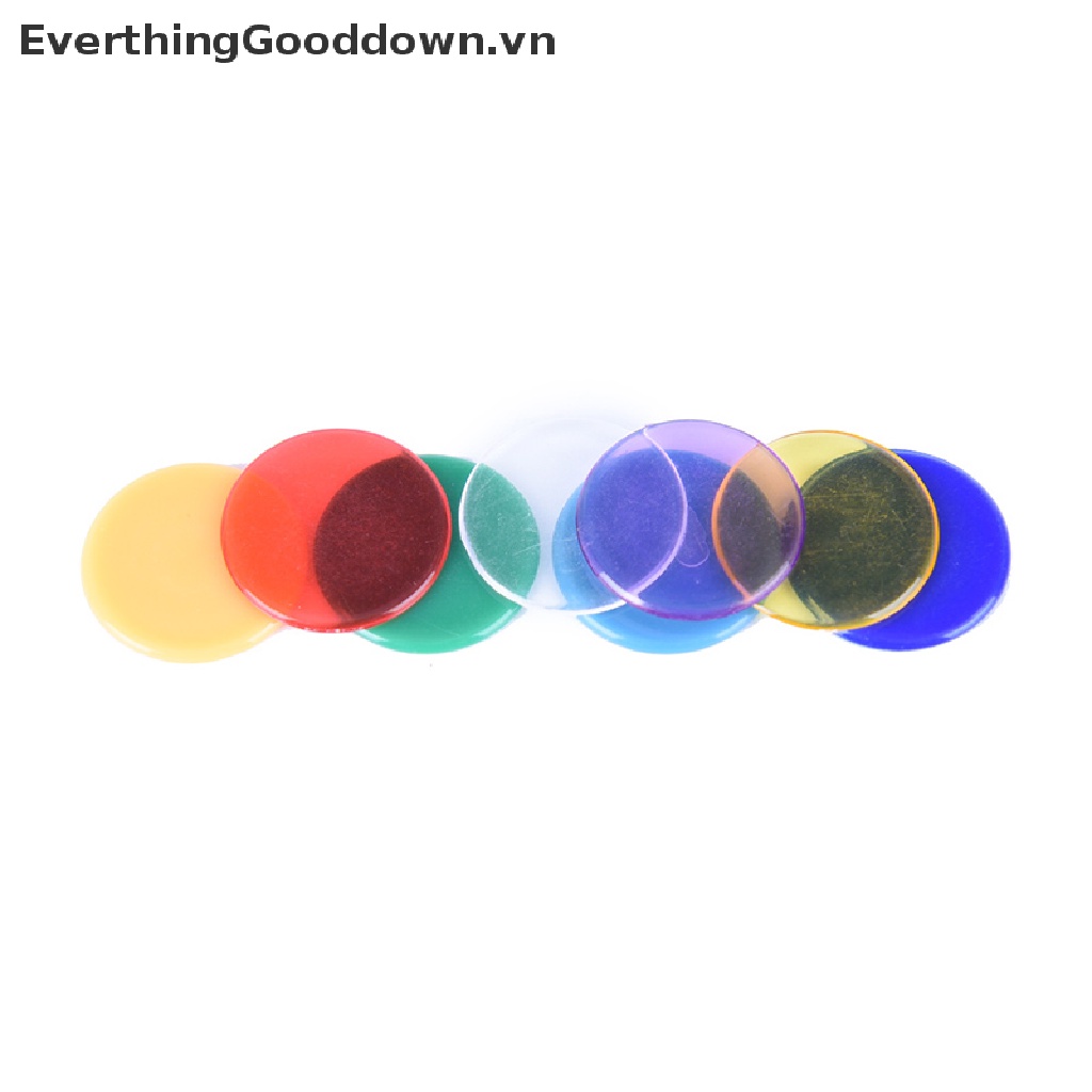 Everthinggooddown 100 Thẻ Chơi game bingo 1.5cm * 0.1cm vn