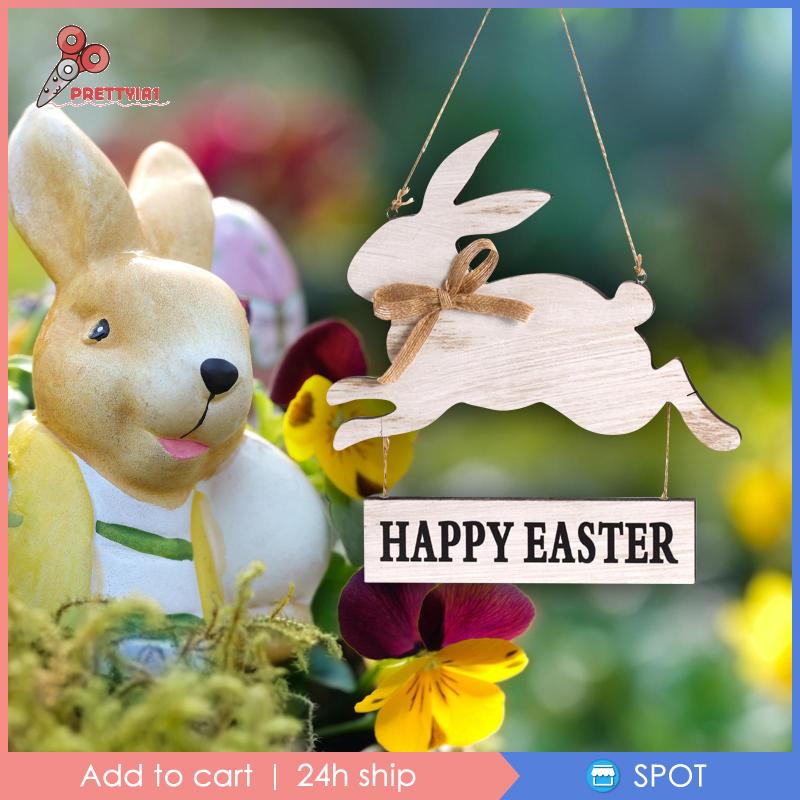 Bảng Hiệu Treo Tường Happy Easter 1 Dùng Trang Trí Tiệc Phục Sinh