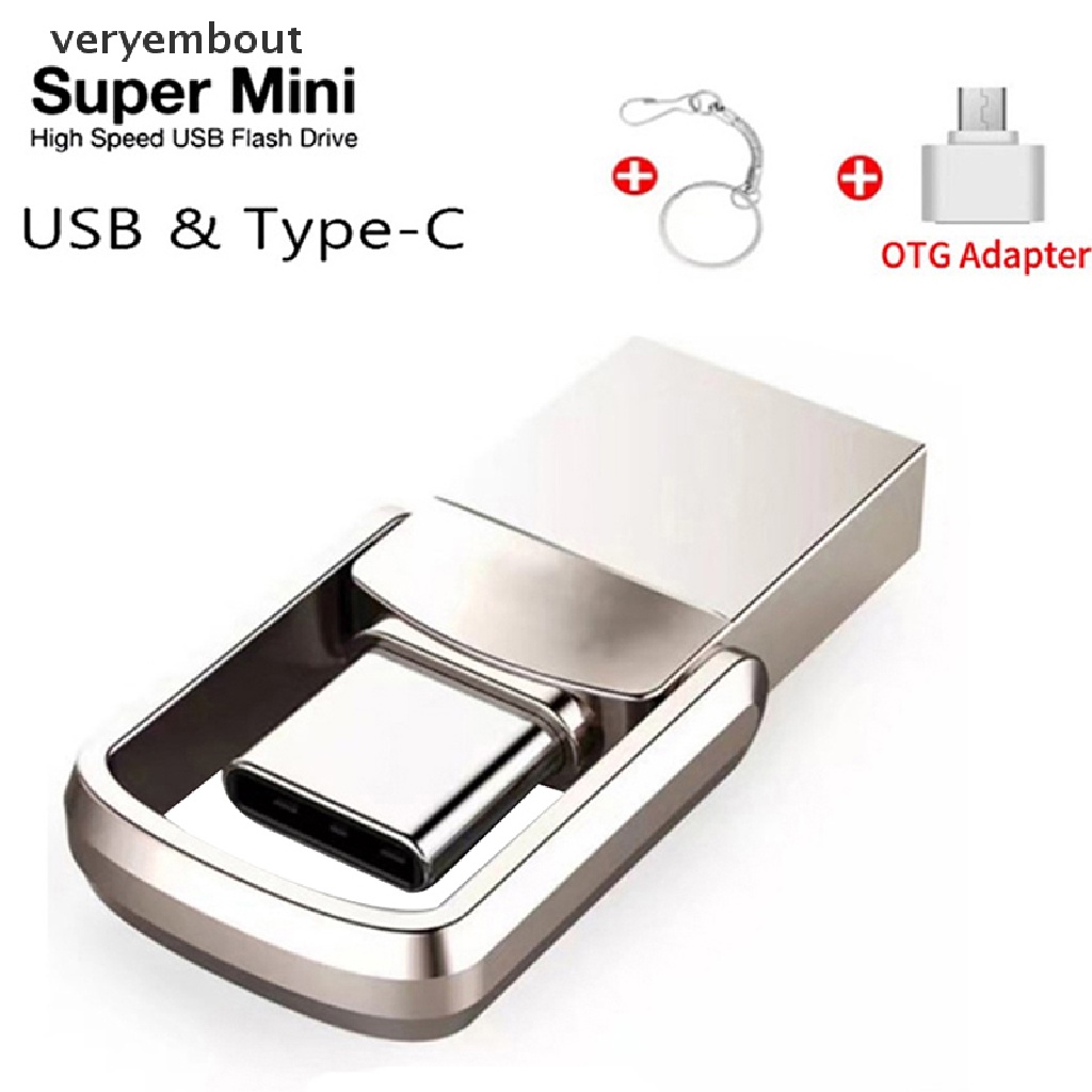 Usb 3.0 &amp; Type C Mini 2 Trong 1 32GB-2TB Chất Lượng Cao