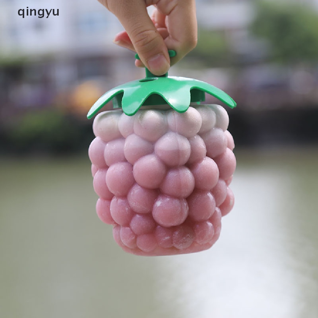 Bình Nước Trong Suốt 500ml In Họa Tiết Hoạt Hình Dễ Thương Dùng Uống Trà Sữa / Cà Phê