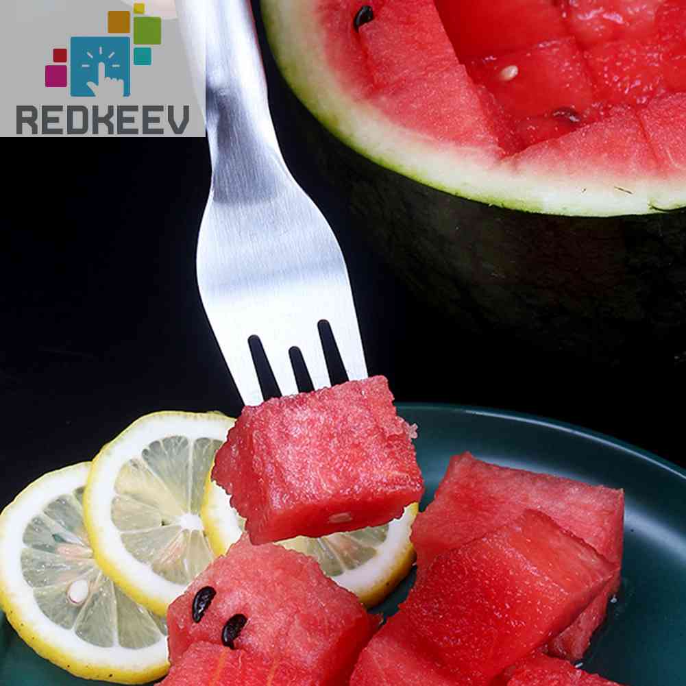 Nĩa Cắt Trái Cây Đa Năng Bằng Thép Không Gỉ