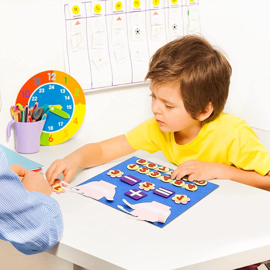 Bộ Đồ Chơi Dạy Toán Bằng Ngón Tay Dành Cho Trẻ Em