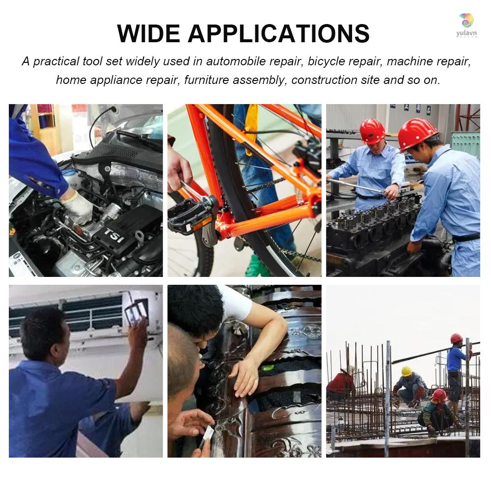 Bộ Dụng Cụ Sửa Chữa Khẩn Cấp 16 Món Chuyên Dụng