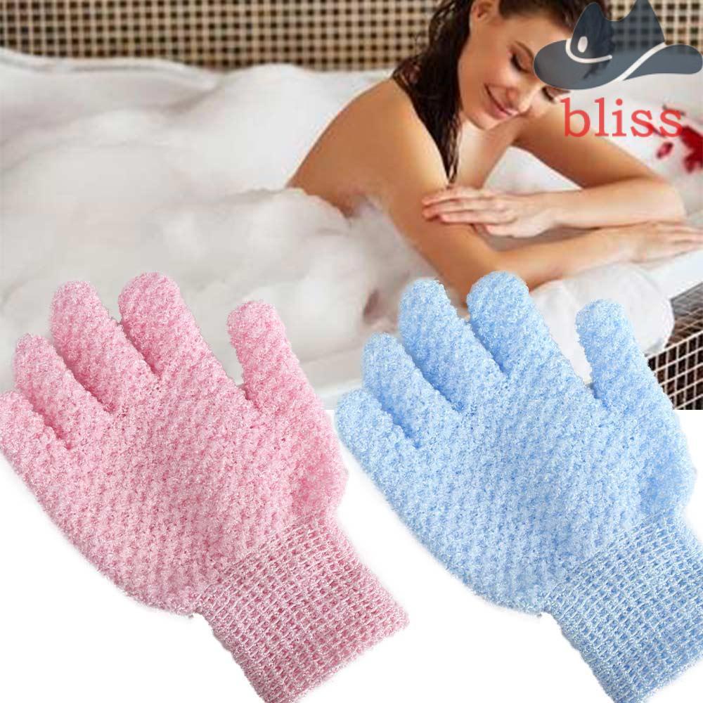 Găng Tay Mát Xa Hai Mặt Bằng Xốp Đàn Hồi Giữ Ẩm Khi Tắm