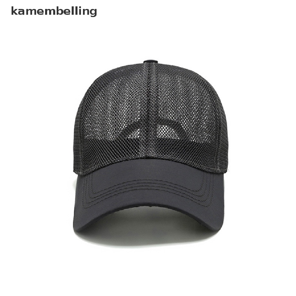 Kamembelling Mũ Lưỡi Trai Phối Lưới Unisex Nhanh Khô Có Thể Điều Chỉnh kamembelling