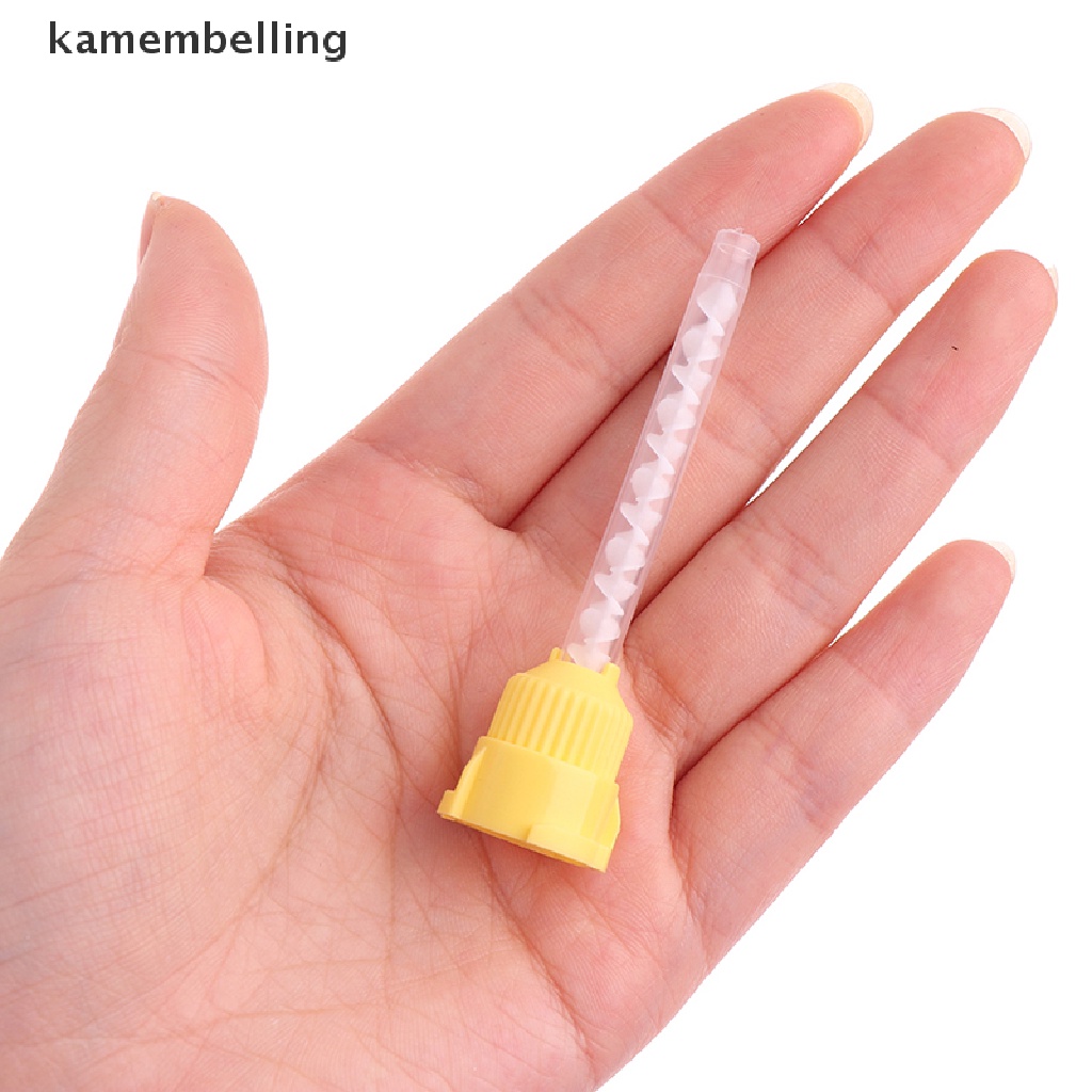 Kamembelling 50 Đầu Trộn Chất Liệu Silicone Cao Su Dùng Một Lần Tiện Lợi