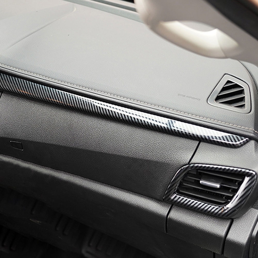 Miếng Dán Trang Trí Bảng Điều Khiển Xe Hơi Bằng Sợi Carbon Cho Isuzu D-max Dmax 2021 2022 2023