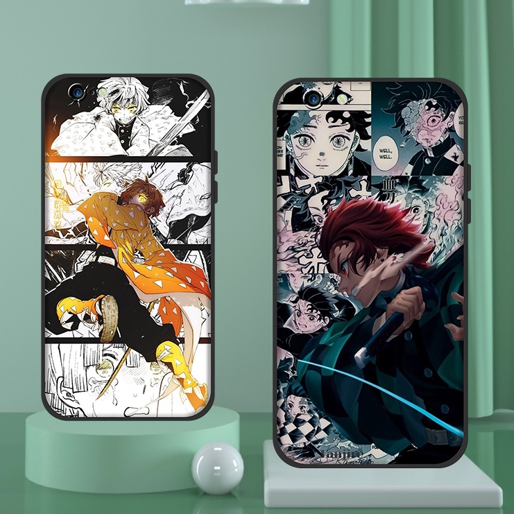 Ốp Lưng TPU Mềm Chống Rơi In Hình anime Agatsuma Zenitsu Cho iPhone 6 6s Plus