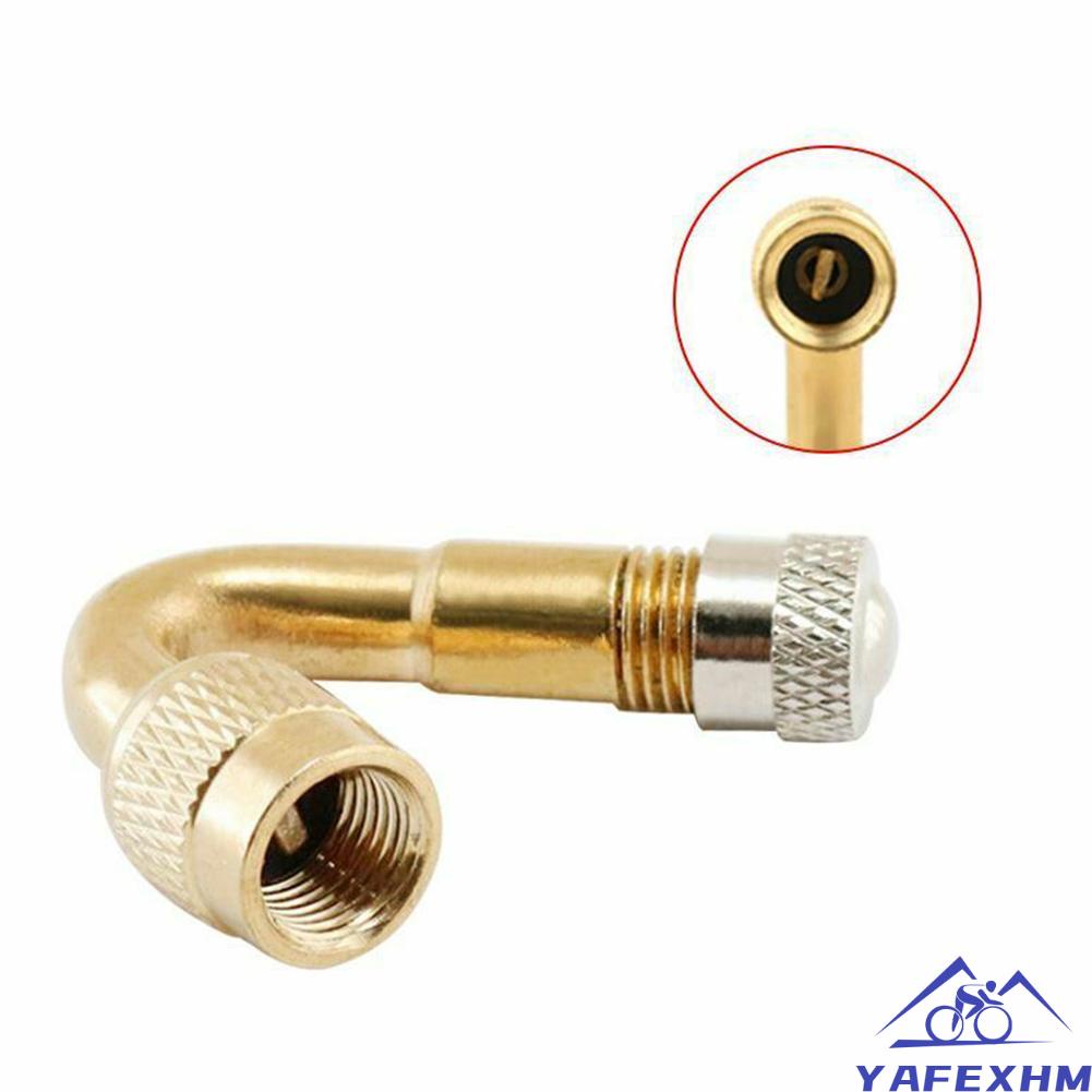 Ống Nối Dài Van Xe Đạp / Xe Máy / Xe Hơi 20g 45°\\90°\\135° Đầu Nối Dài Vòi Nước Bằng Kim Loại Tiện Dụng