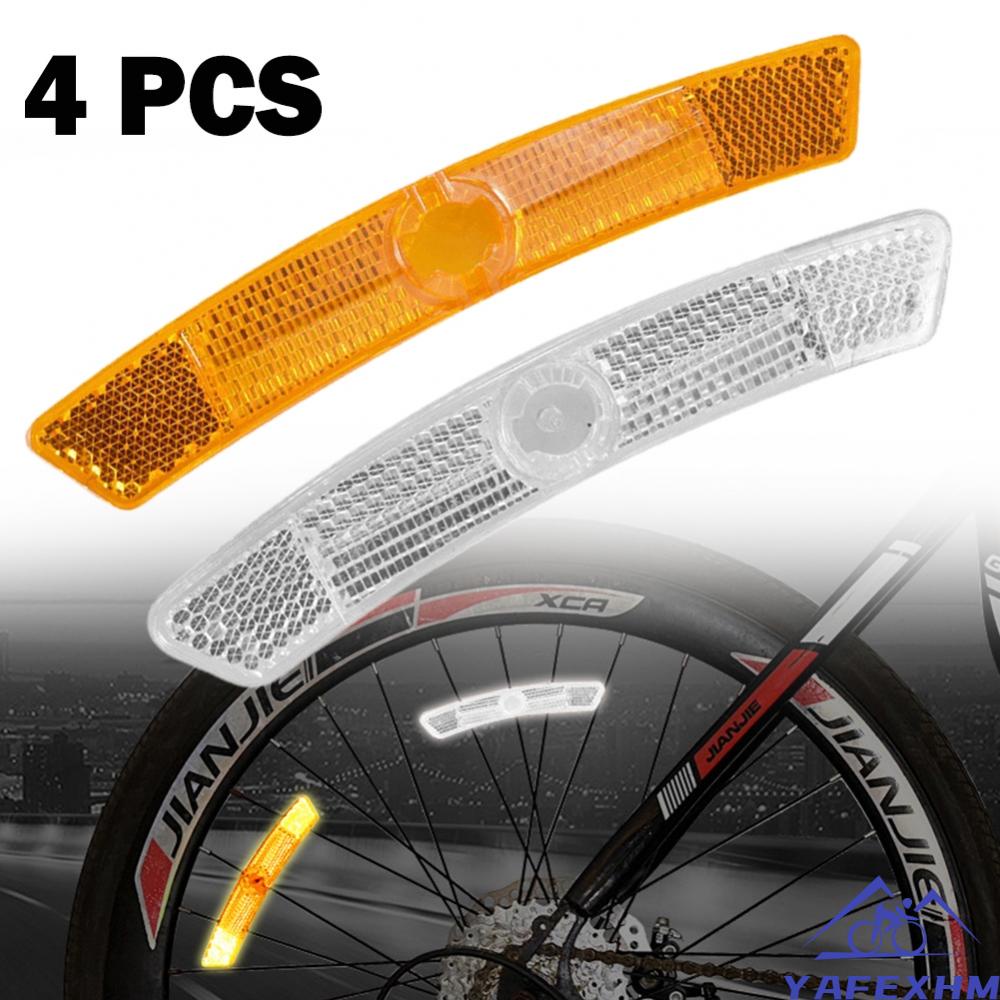4 Ống Phản Quang Gắn Căm Xe Đạp Leo Núi, Kích Thước 125 * 20mm