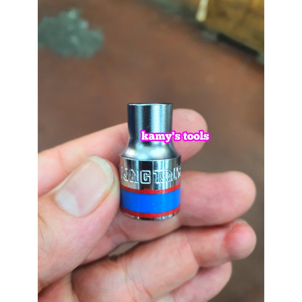 Đầu tuýp khẩu E 3/8 inch Kingtony E8 E10 E12 E14 E16 E18 337508M 337510M 337512M 337514M 337516M 337518M