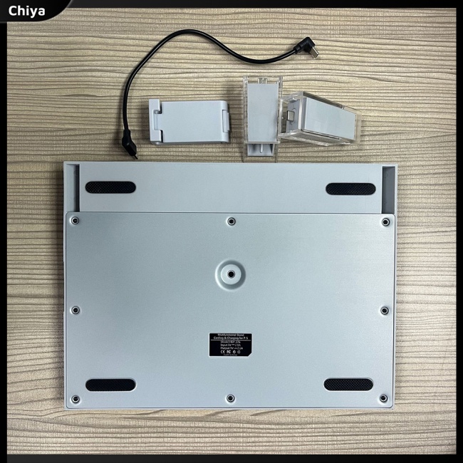 Đế Quạt Làm Mát Đa Năng Với Bộ Điều Khiển Sạc Kép Và Giá Treo Đĩa Tai Nghe