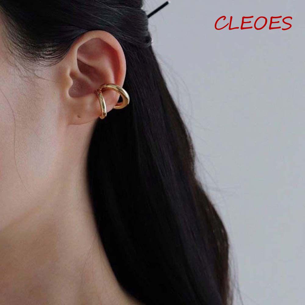 Bông Tai Hình Tròn Đơn Giản Thời Trang Cho Nữ|Màu Sắc Bông Tai Tròn Màu Bạc Thời Trang