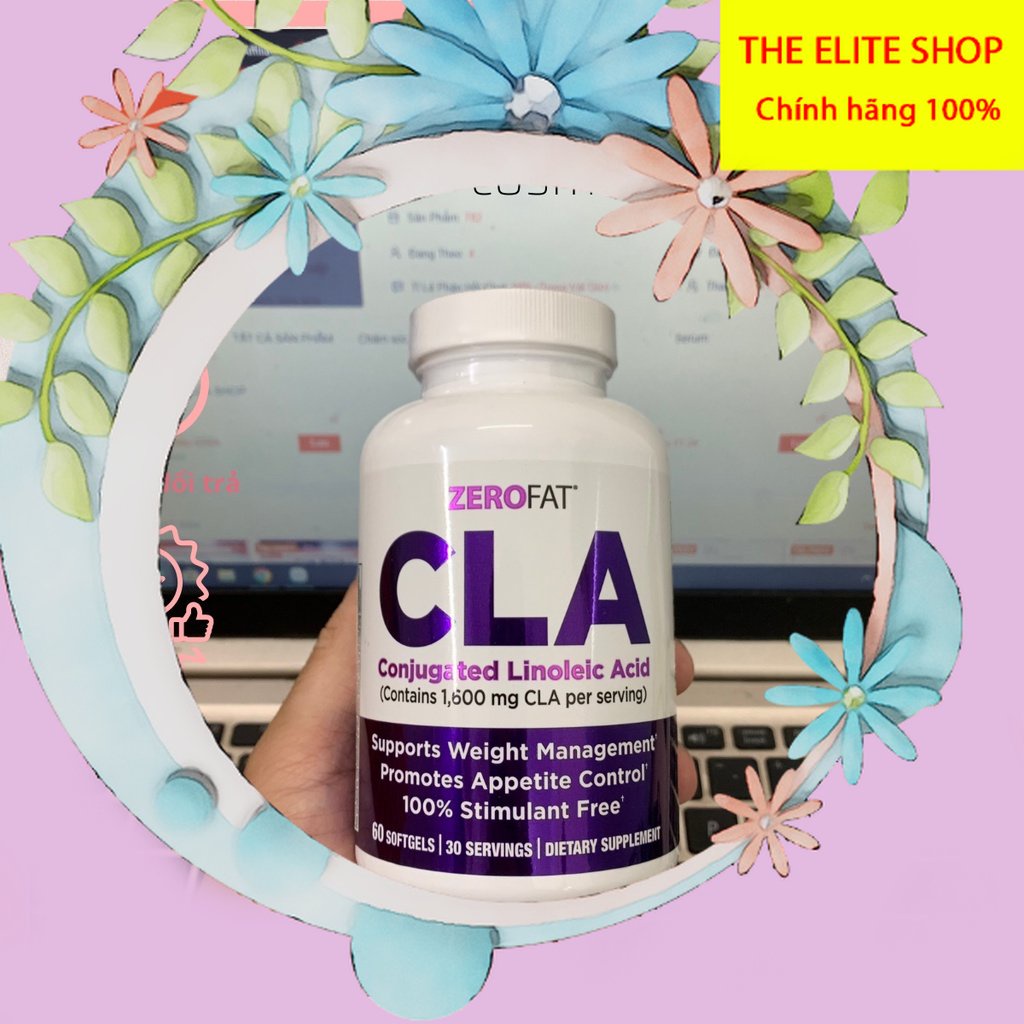 Viên giảm cân Zerofat® CLA của Mỹ