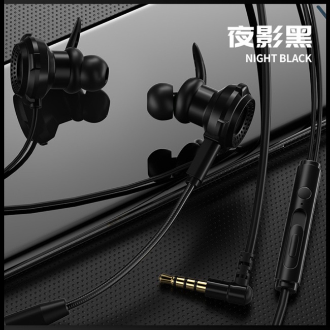 Tai Nghe Nhét Tai Có Micro Âm Thanh Stereo Sống Động Cho Máy Tính / Laptop