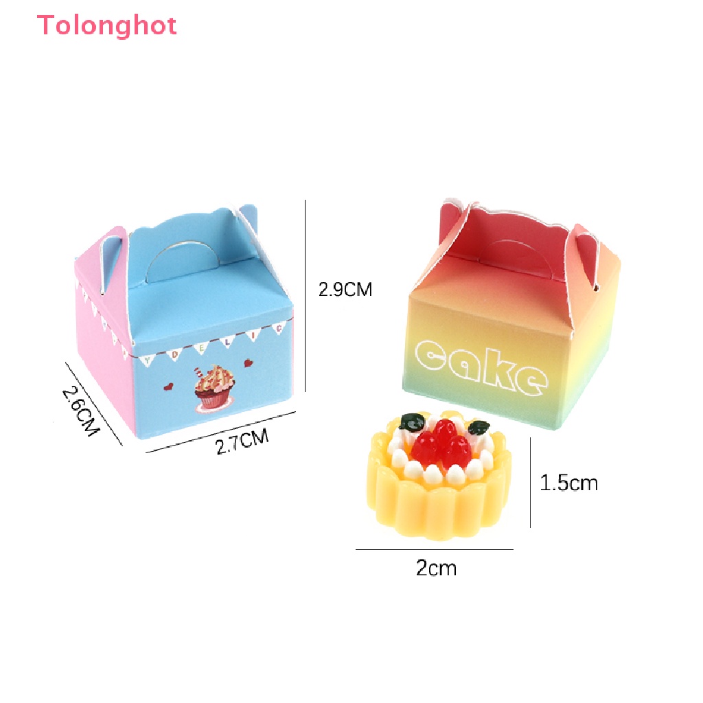 1 Set Bánh Trái Cây 1: 12 Trang Trí Nhà Búp Bê