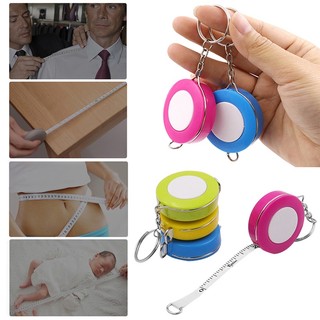 Cuộn thước dây linh hoạt 1.5m có móc khóa tiện dụng