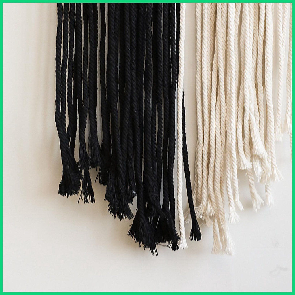 Thảm Dệt Nghệ Thuật Handmade Treo Tường Trang Trí Phong Cách Boho Macrame