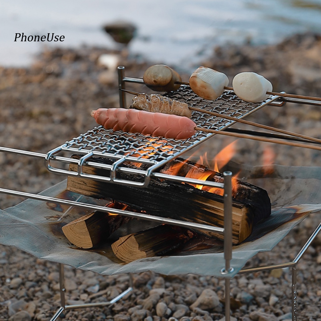 Lò Nướng PU Chịu Nhiệt Độ Cao Nhỏ Gọn Cho Hoạt Động Cắm Trại Ngoài Trời