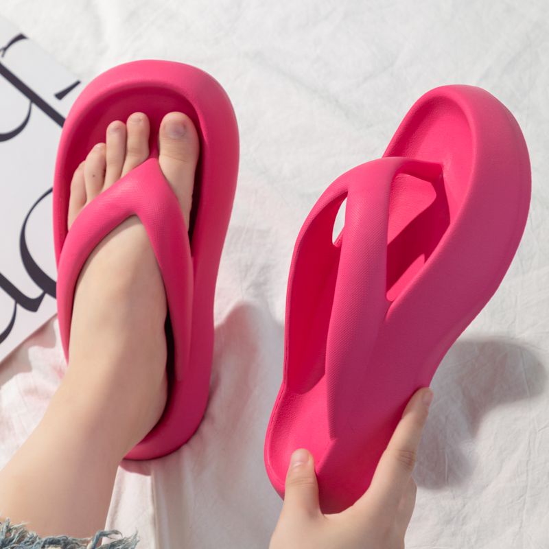 Dép Sandal Đế Dày Chống Trượt Thời Trang Đi Biển Cho Nữ