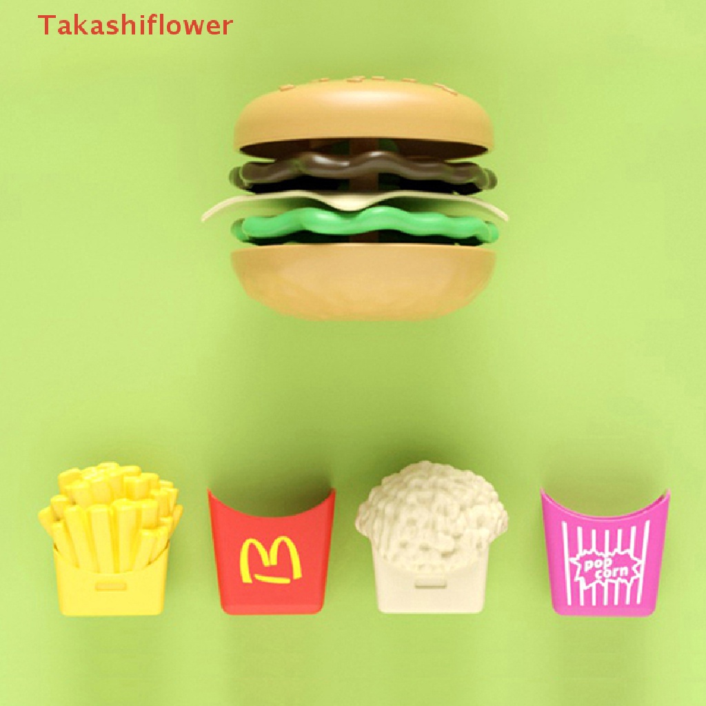 Bộ Đồ Chơi Mô Hình Thức Ăn Nhanh Tự Làm Bánh Sandwich Khoai Tây Chiên Cho Bé