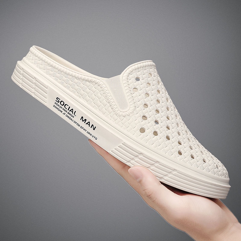 Dép Bít Mũi Chống Trượt Phong Cách Thể Thao Thời Trang Mùa Hè Cho Nam