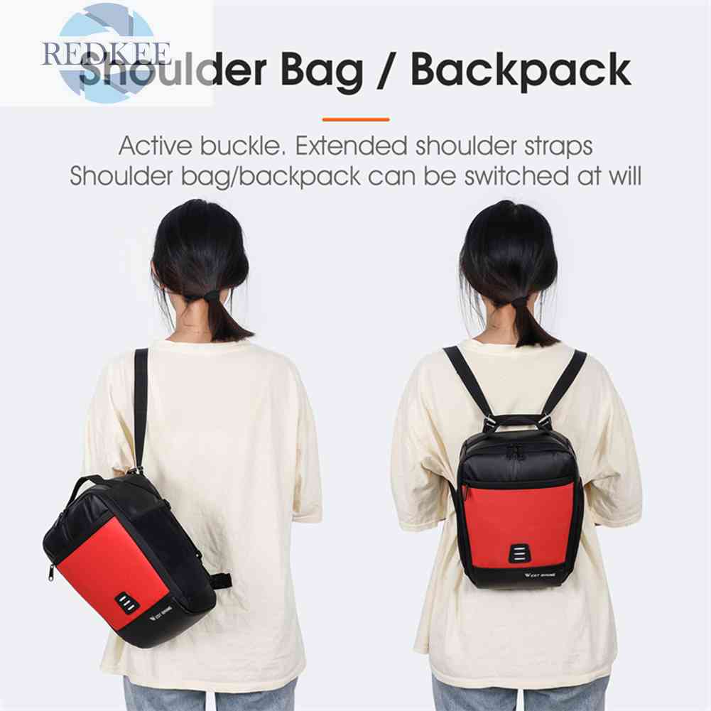 Túi Đựng Đồ Dung Tích Lớn 7.3L Gắn Ghi Đông Xe Đạp Tiện Dụng