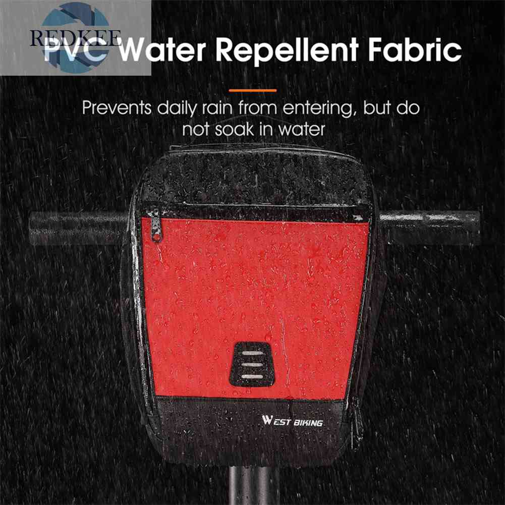 Túi Đựng Đồ Dung Tích Lớn 7.3L Gắn Ghi Đông Xe Đạp Tiện Dụng