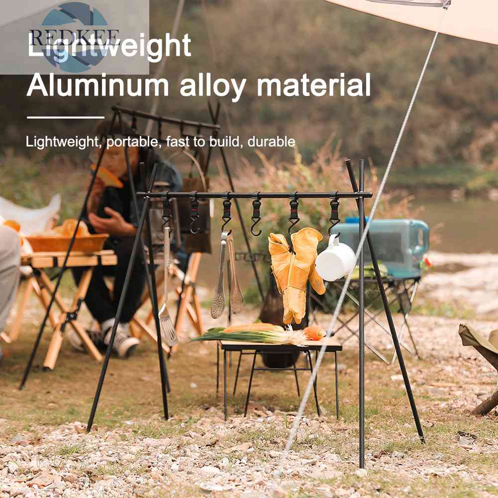 Móc Treo Nồi / Chảo Có Thể Gấp Gọn Tiện Dụng Khi Đi Cắm Trại