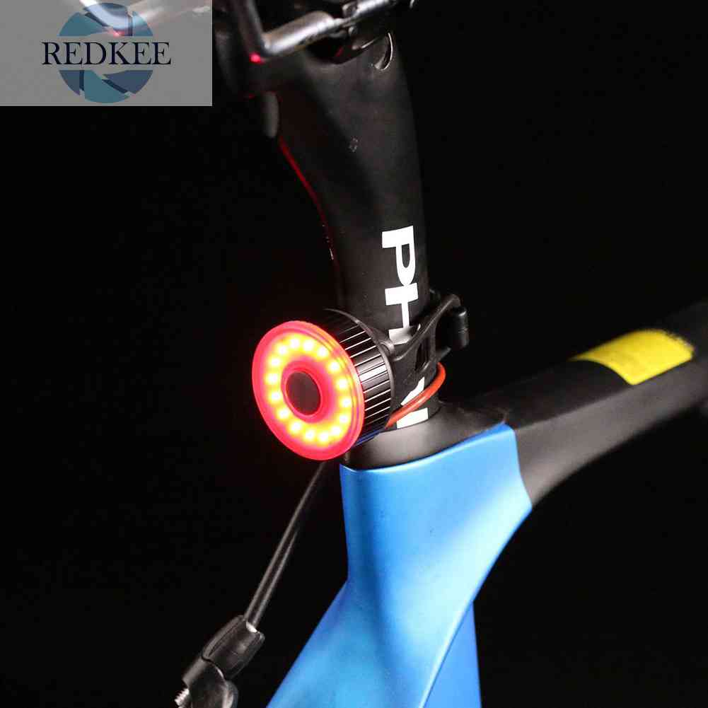 Đèn LED Đuôi Xe Đạp 3 Chế Độ Kèm Sạc USB Chống Thấm Nước Tiện Dụng