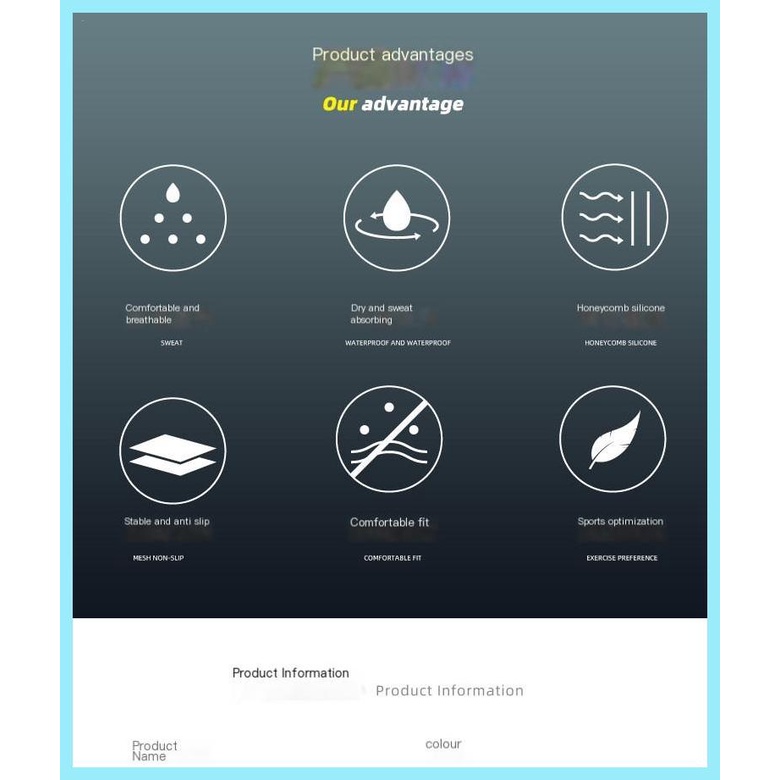 Găng Tay Nửa Ngón Bằng Silicone Thoáng Khí Thấm Hút Mồ Hôi Chống Trượt Đa Hướng