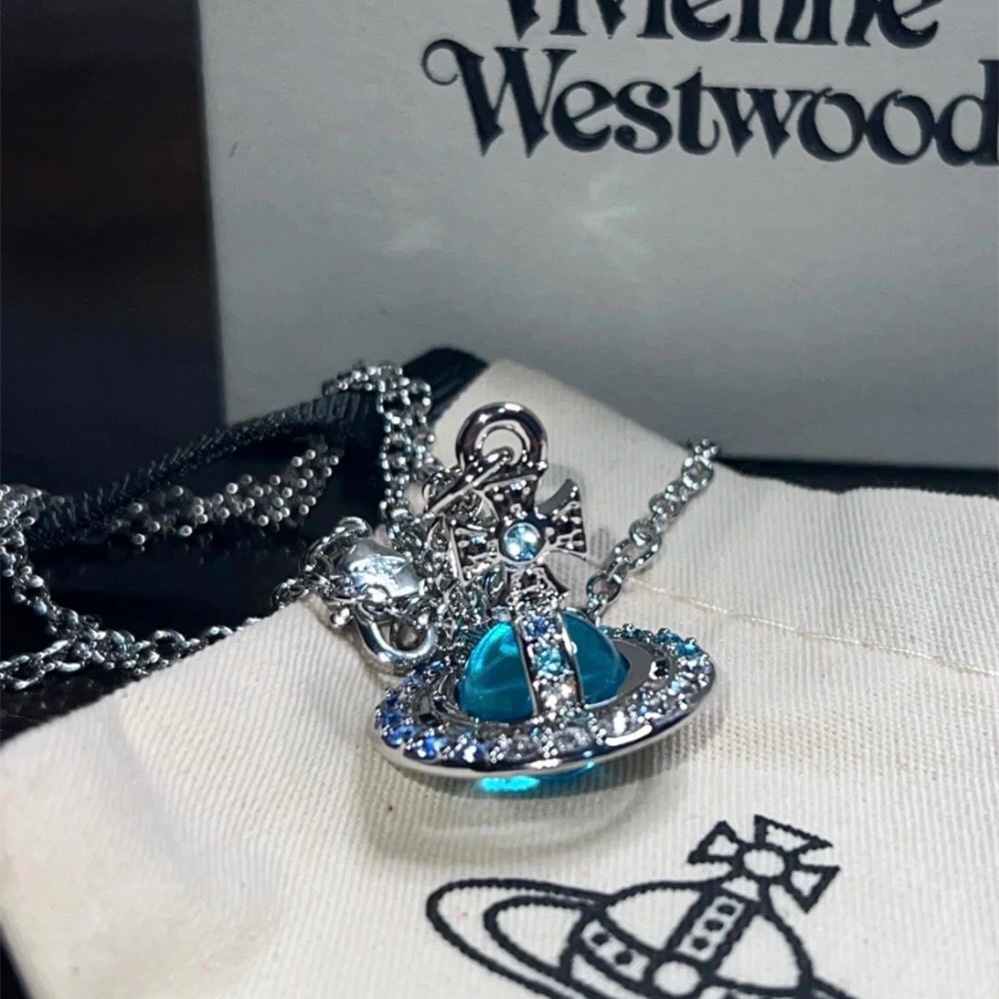 Vòng cổ Ba Chiều Đính Đá zircon Sang Trọng Phong Cách Hàn Quốc Cho Nữ