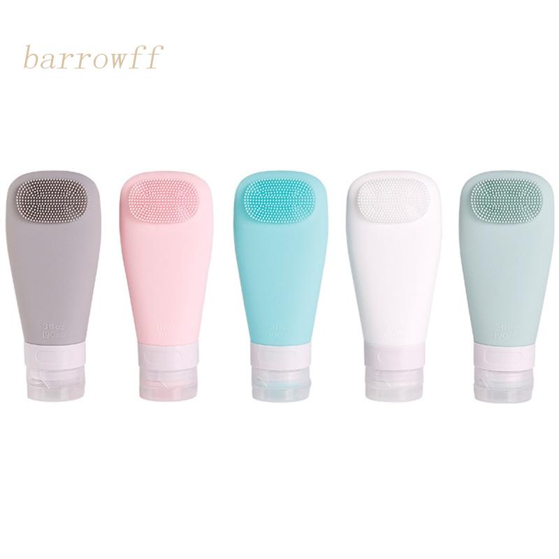 Bình Đựng Dầu Gội Chống Rò Rỉ Bằng Silicone Tiện Dụng Khi Đi Du Lịch