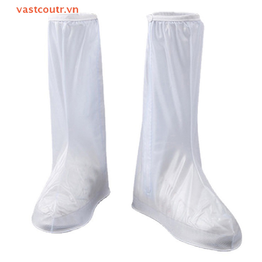 Vỏ Bọc Giày Đi Mưa Dáng Dài Chống Trượt Chống Nước Có Thể Tái Sử Dụng