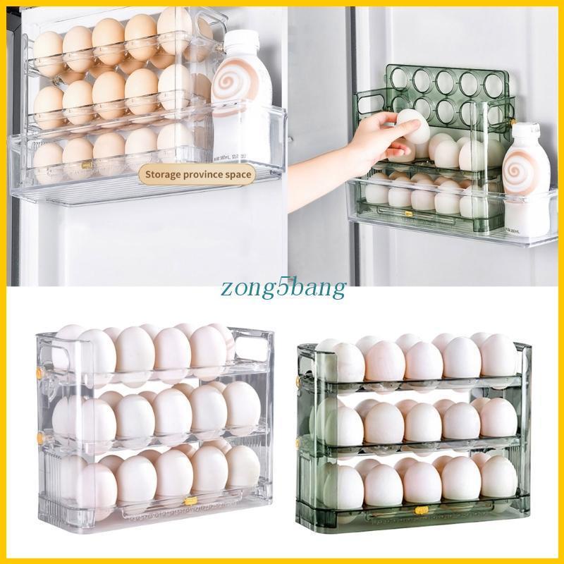 Giá Đỡ Trứng Trong Suốt Bằng Nhựa Tiện Dụng Cho Tủ Lạnh