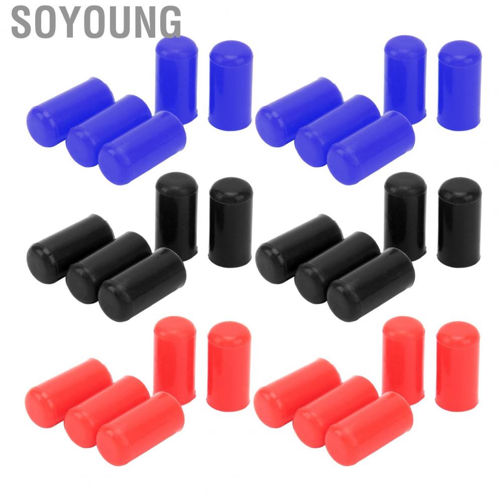 Soyoung Car Intake Vacuum Hose End  Line Cover Universal Design 10Pcs for BOV Pipes